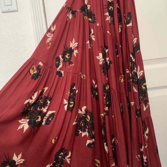 Free People Short Sleeve Maxi Dress - Picture 5 of 6